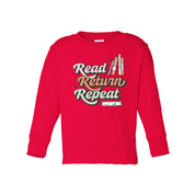 Read Return Repeat - Child Long Sleeve Tee Little Mama Shirt Shop