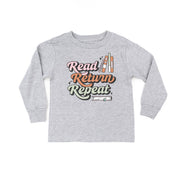 Read Return Repeat - Child Long Sleeve Tee Little Mama Shirt Shop