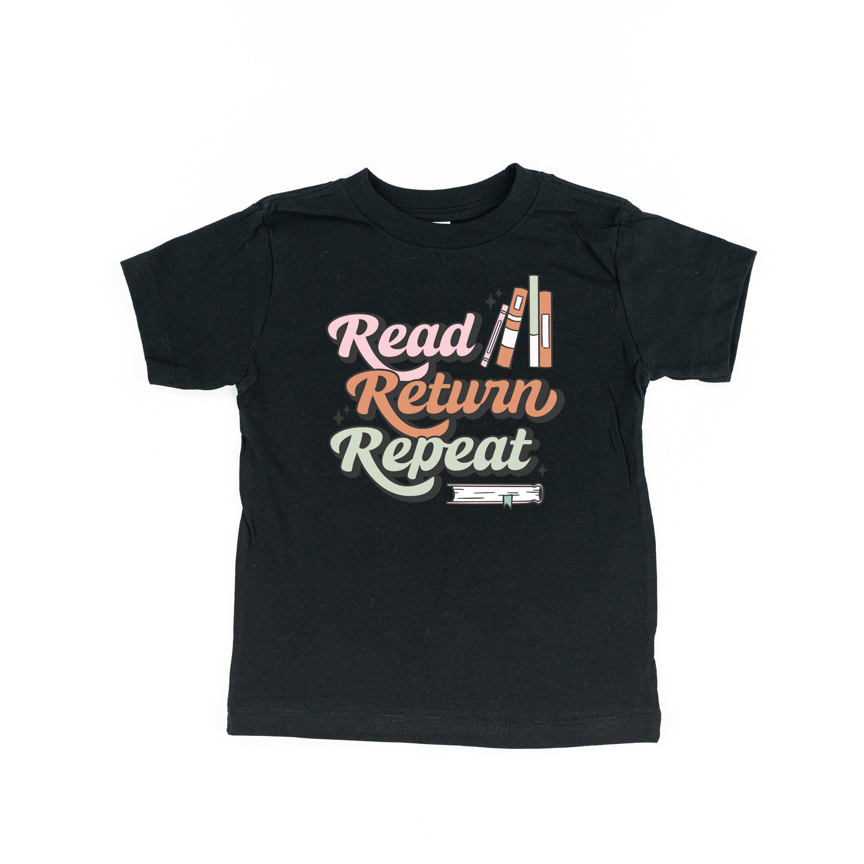 Read Return Repeat - Child Tee Little Mama Shirt Shop