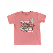 Read Return Repeat - Child Tee Little Mama Shirt Shop