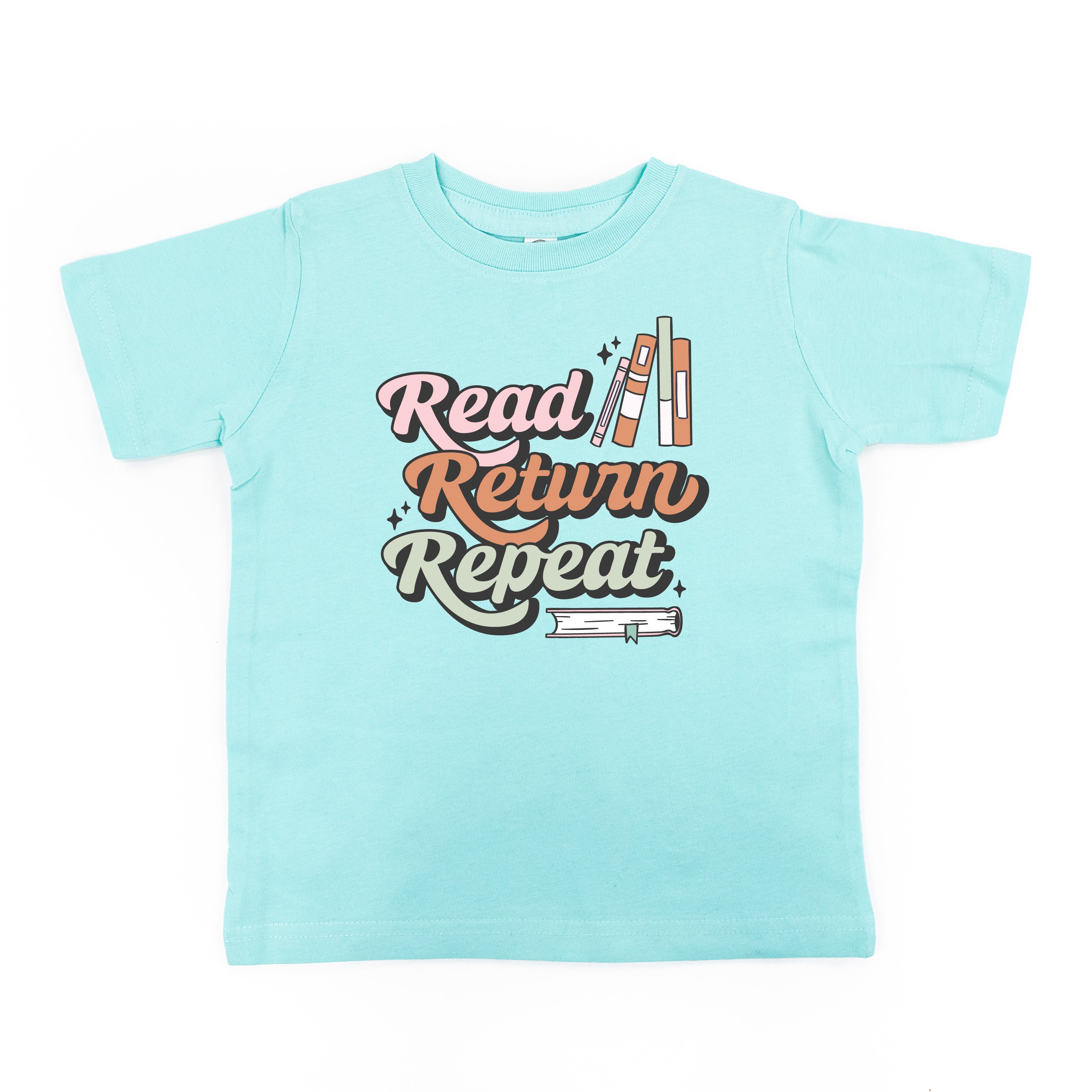 Read Return Repeat - Child Tee Little Mama Shirt Shop
