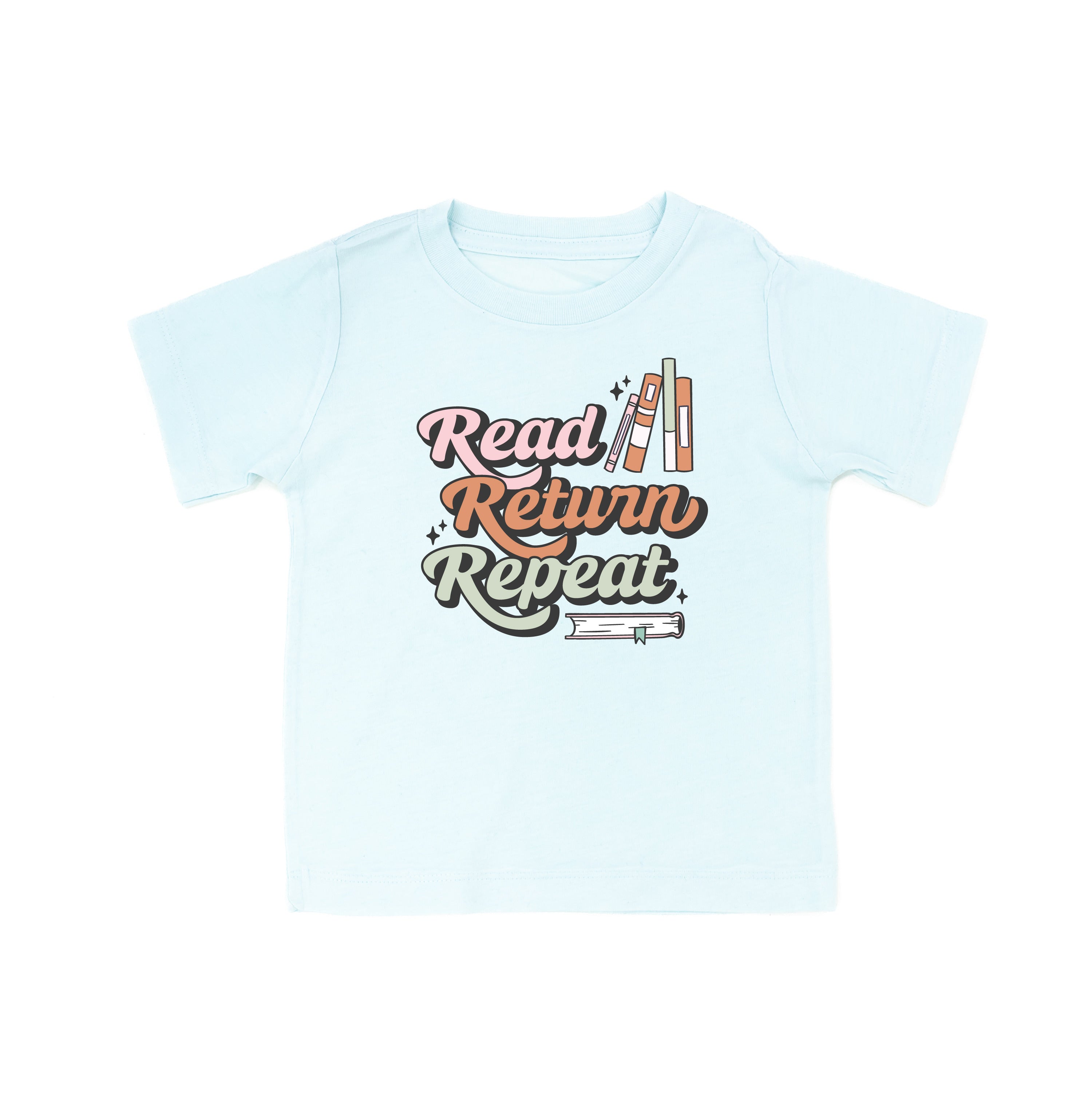Read Return Repeat - Child Tee Little Mama Shirt Shop