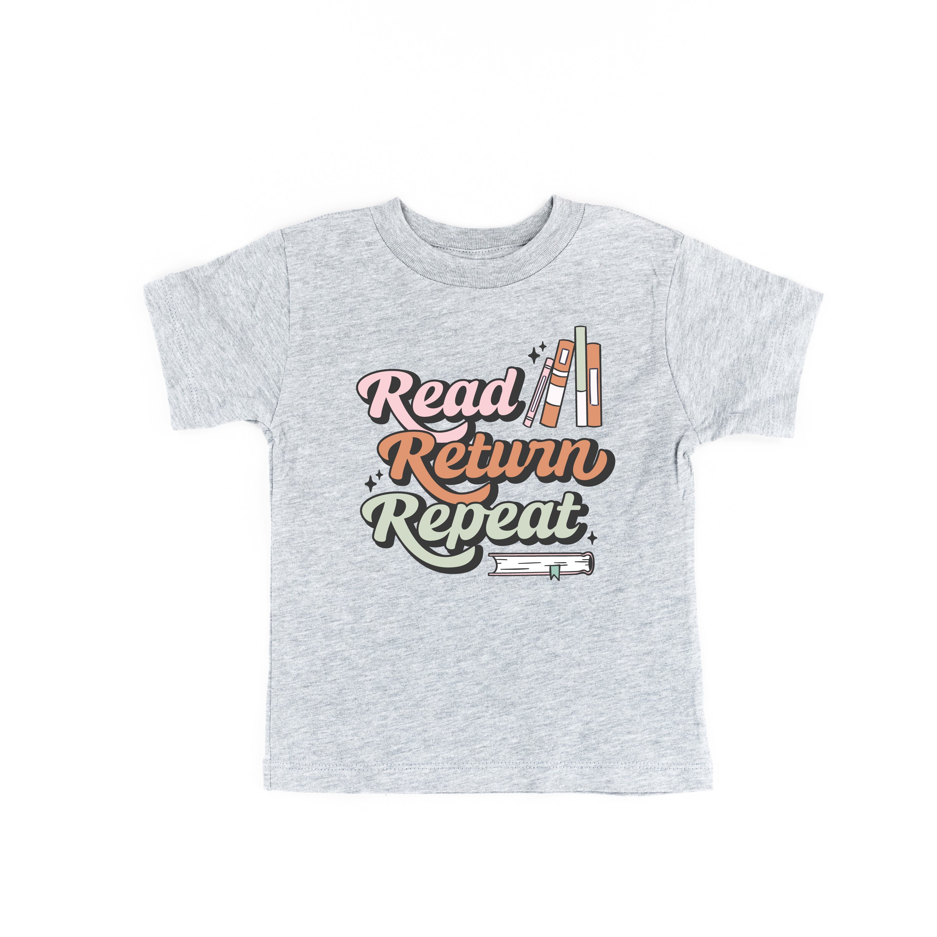 Read Return Repeat - Child Tee Little Mama Shirt Shop