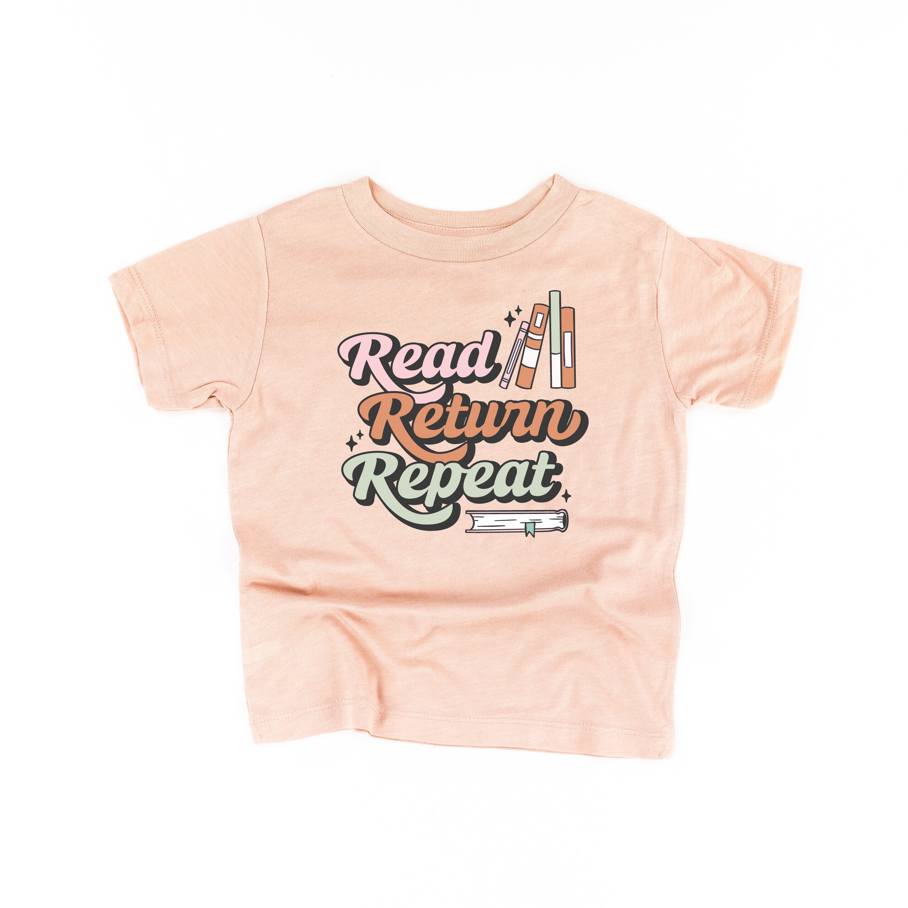 Read Return Repeat - Child Tee Little Mama Shirt Shop