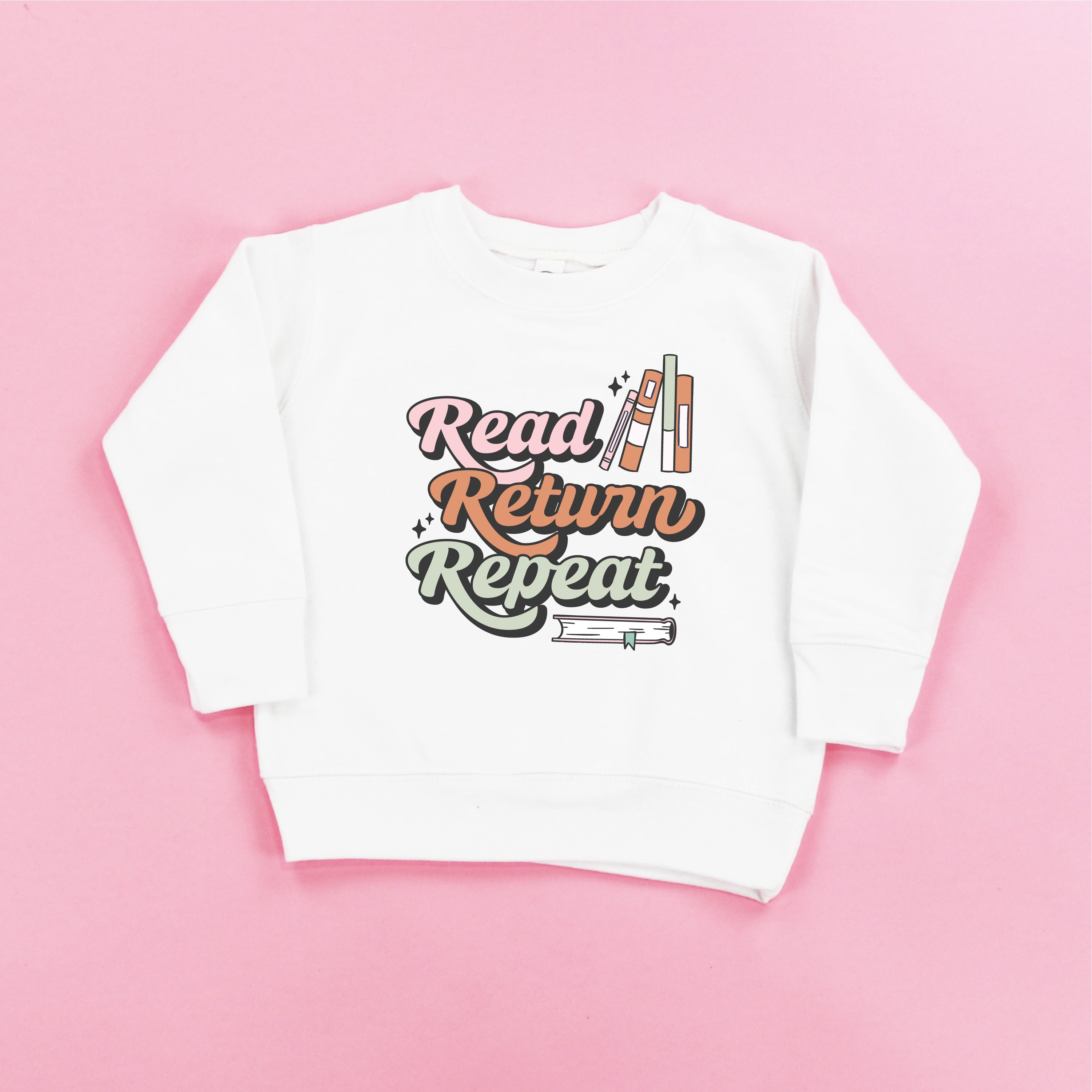 Read Return Repeat - Child Sweater Little Mama Shirt Shop