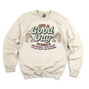 It's A Good Day to Read a Good Book - Basic Fleece Little Mama Shirt Shop LLC