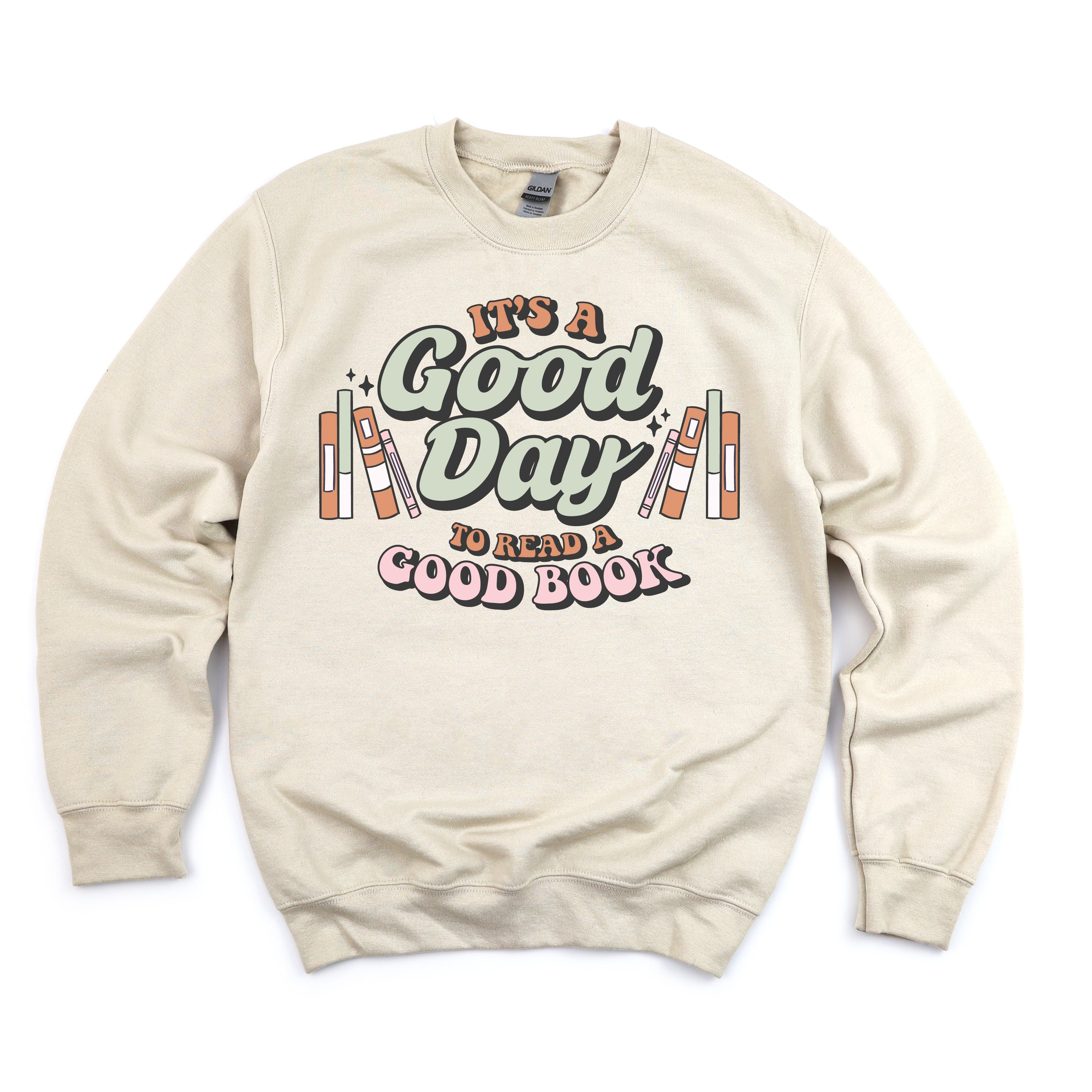 It's A Good Day to Read a Good Book - Basic Fleece Little Mama Shirt Shop LLC