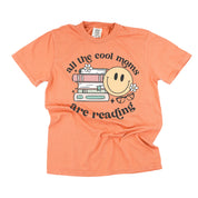 All The Cool Moms Are Reading - SHORT SLEEVE COMFORT COLORS TEE Little Mama Shirt Shop