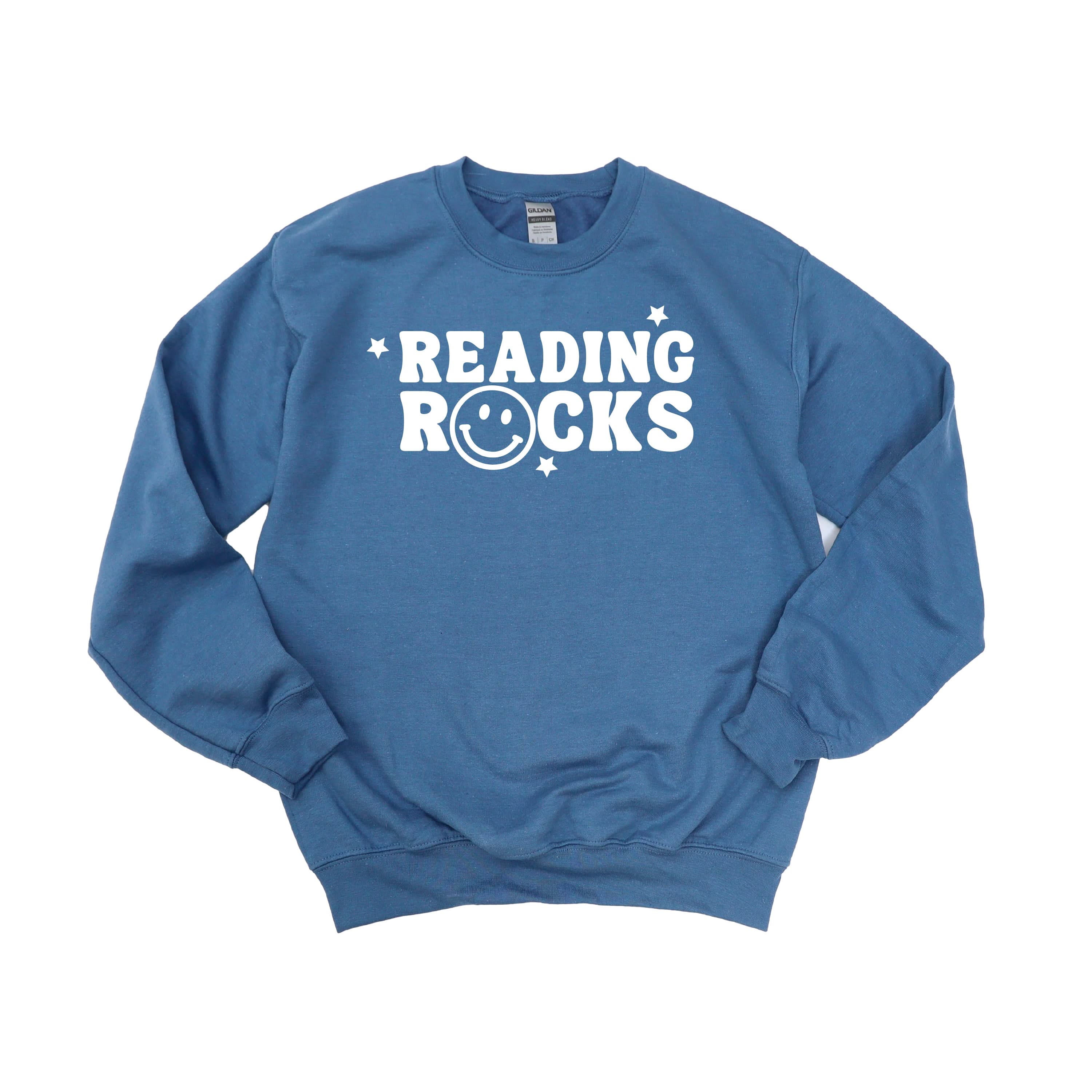 Reading Rocks - BASIC Fleece Little Mama Shirt Shop LLC