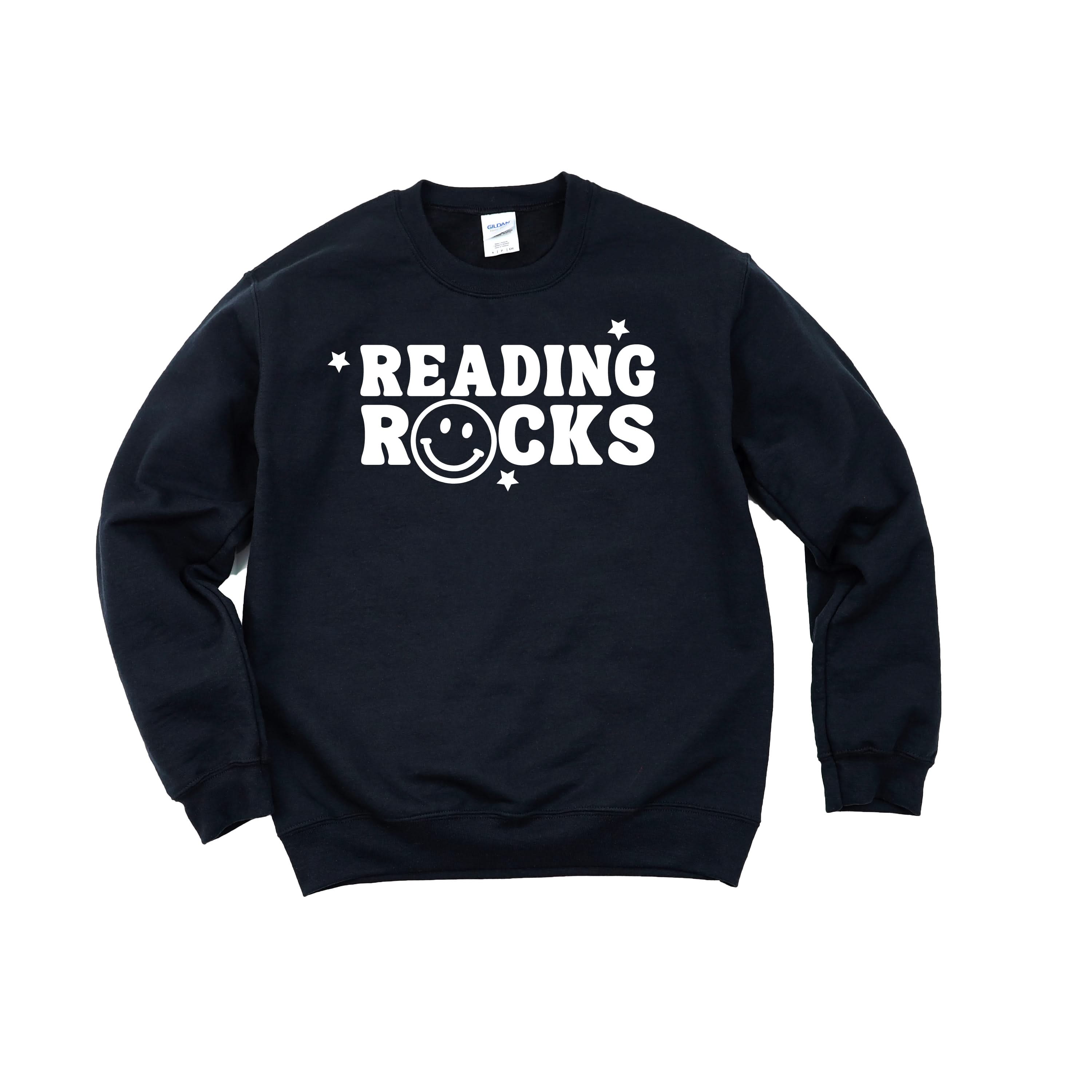 Reading Rocks - BASIC Fleece Little Mama Shirt Shop LLC