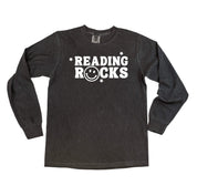 Reading Rocks - LONG SLEEVE Comfort Colors Tee Little Mama Shirt Shop
