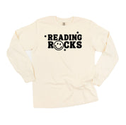 Reading Rocks - LONG SLEEVE Comfort Colors Tee Little Mama Shirt Shop