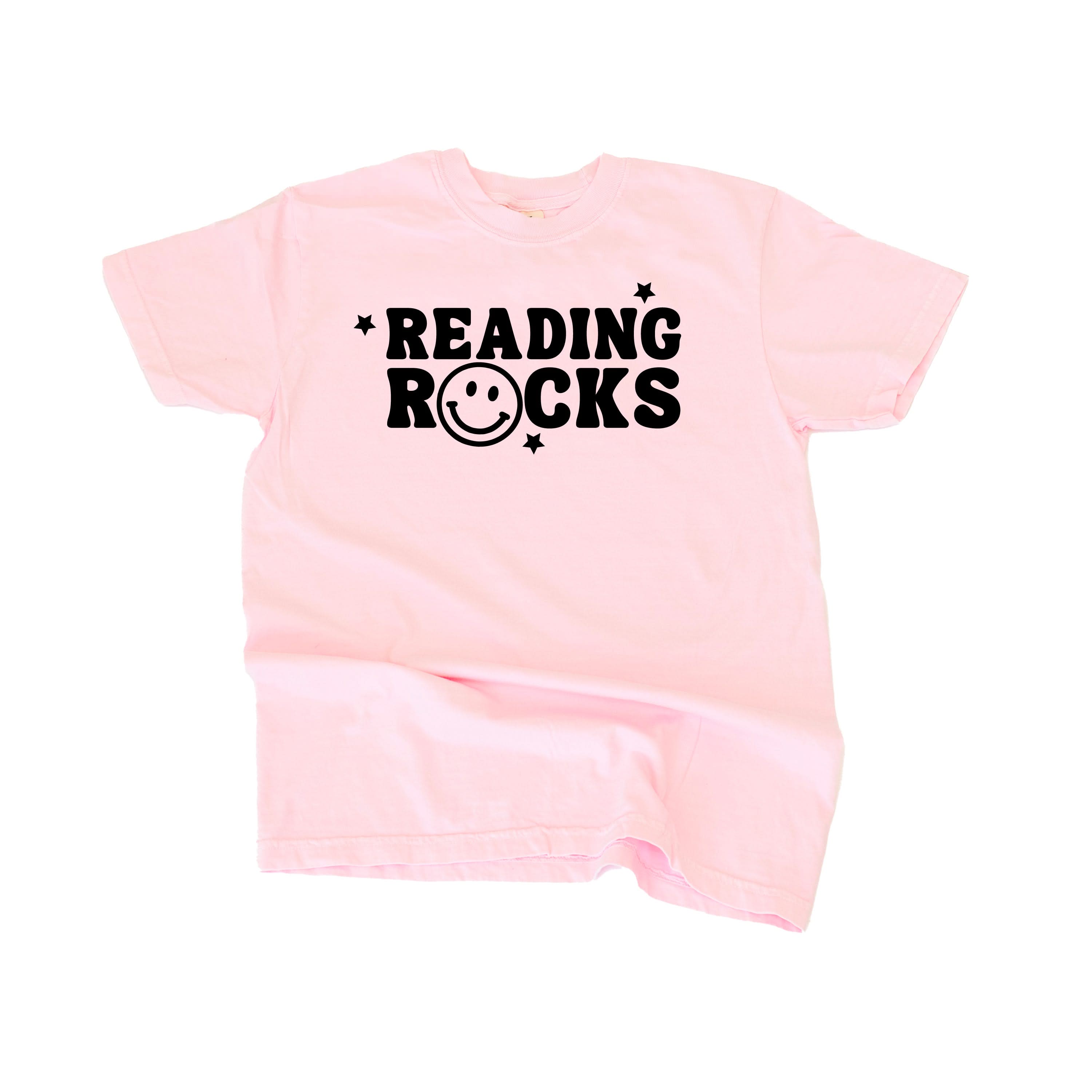Reading Rocks - Comfort Colors Tee Little Mama Shirt Shop