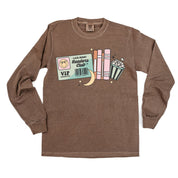 Late Night Readers Club - Long Sleeve Comfort Colors Tee Little Mama Shirt Shop