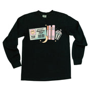 Late Night Readers Club - Long Sleeve Comfort Colors Tee Little Mama Shirt Shop