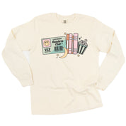 Late Night Readers Club - Long Sleeve Comfort Colors Tee Little Mama Shirt Shop