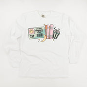 Late Night Readers Club - Long Sleeve Comfort Colors Tee Little Mama Shirt Shop