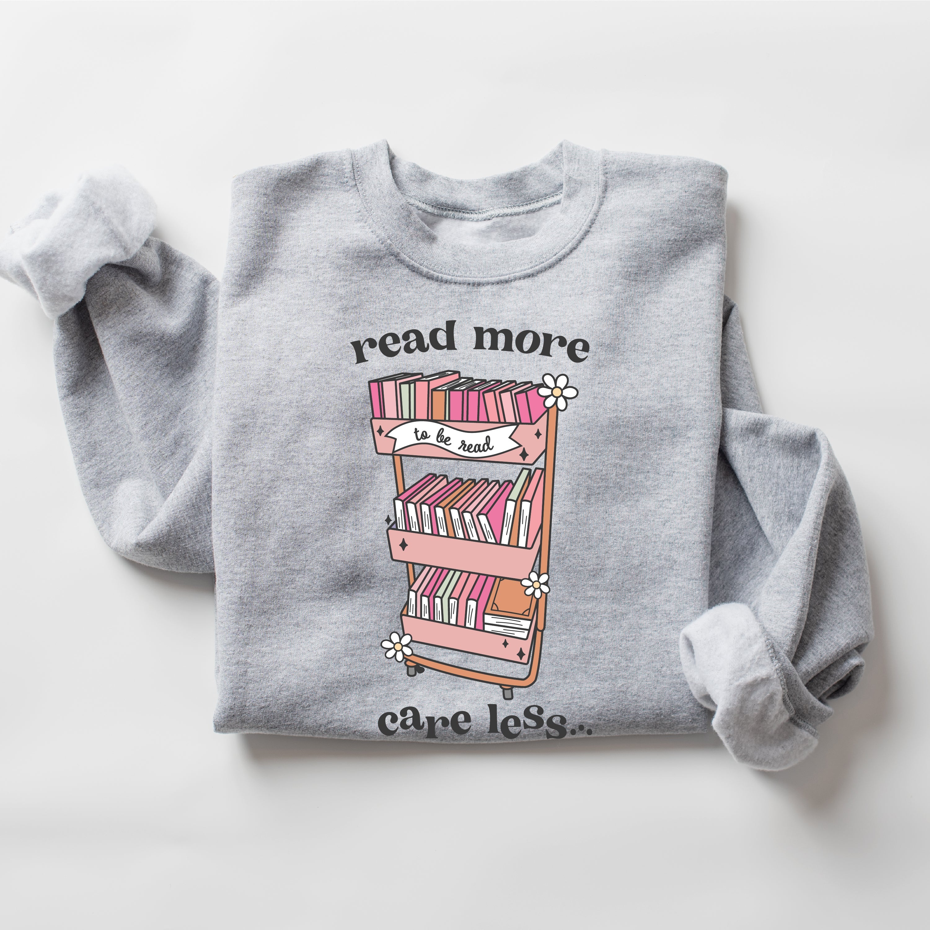 Read More Care Less - Basic Fleece Little Mama Shirt Shop LLC