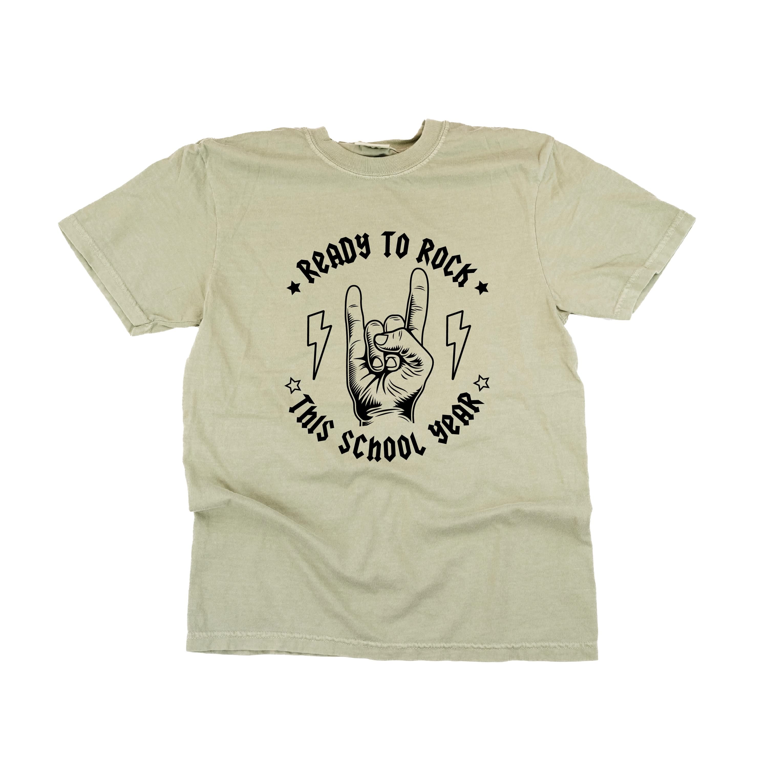 Ready To Rock This School Year - Comfort Colors Tee Little Mama Shirt Shop