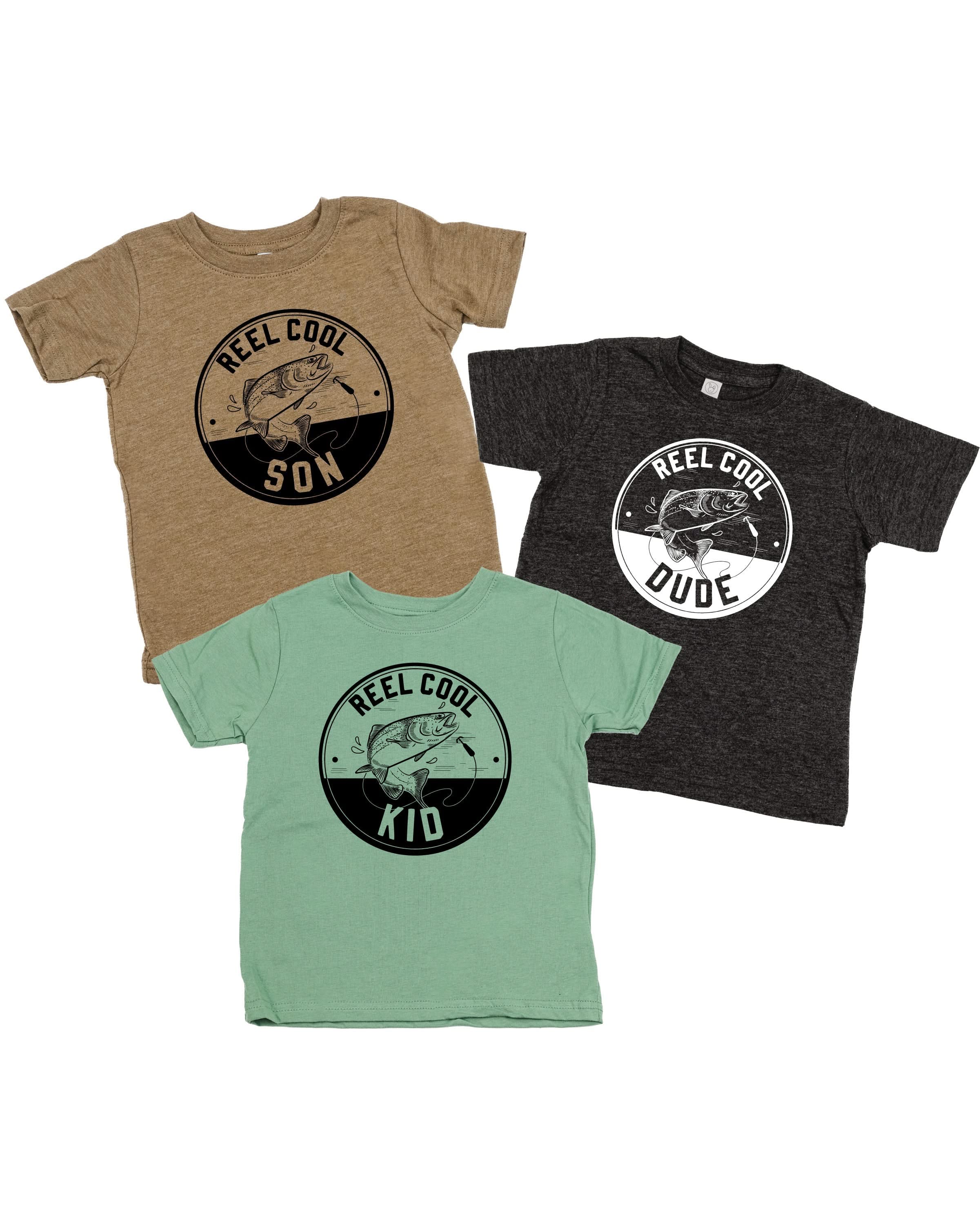 Reel Cool ____ - (Choose Your Kid) - Child Tee Little Mama Shirt Shop