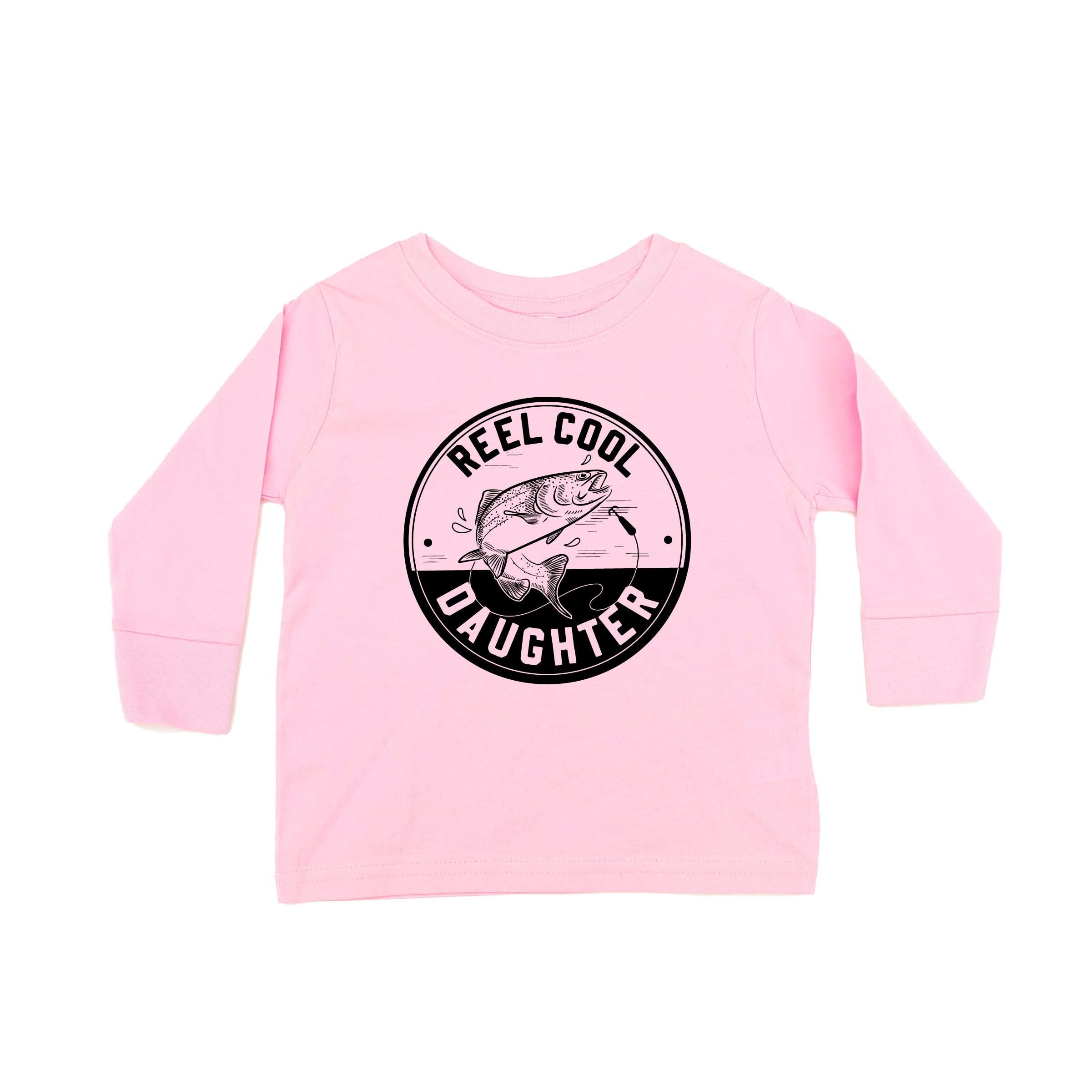 Reel Cool ____ - (Choose Your Kid) - Child Long Sleeve Tee Little Mama Shirt Shop