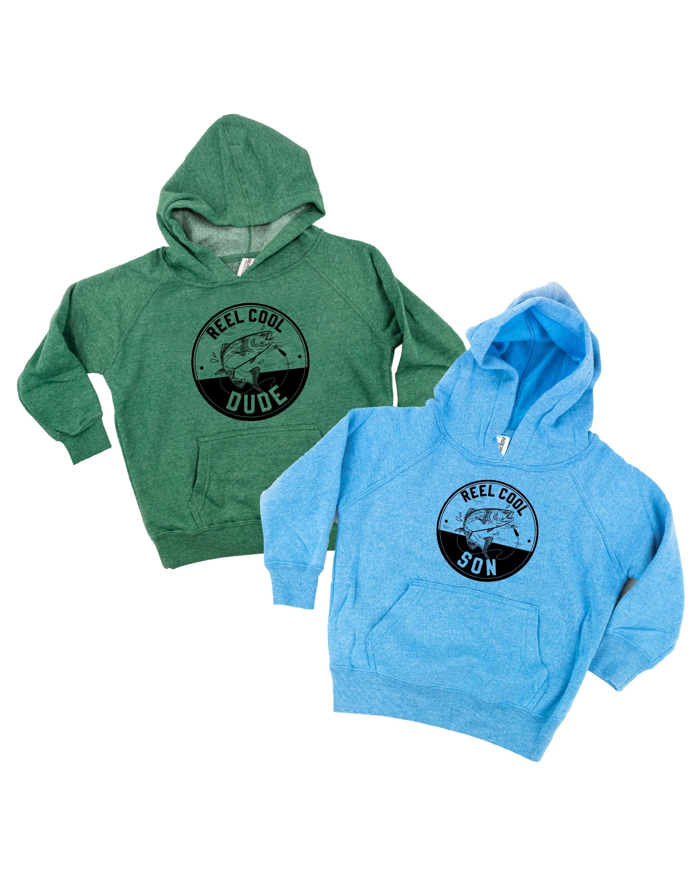Reel Cool ____ - (Choose Your Kid) - Child Hoodie Little Mama Shirt Shop LLC