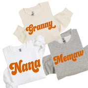 Retro Names (Choose Your Name) - Basic Fleece Little Mama Shirt Shop LLC