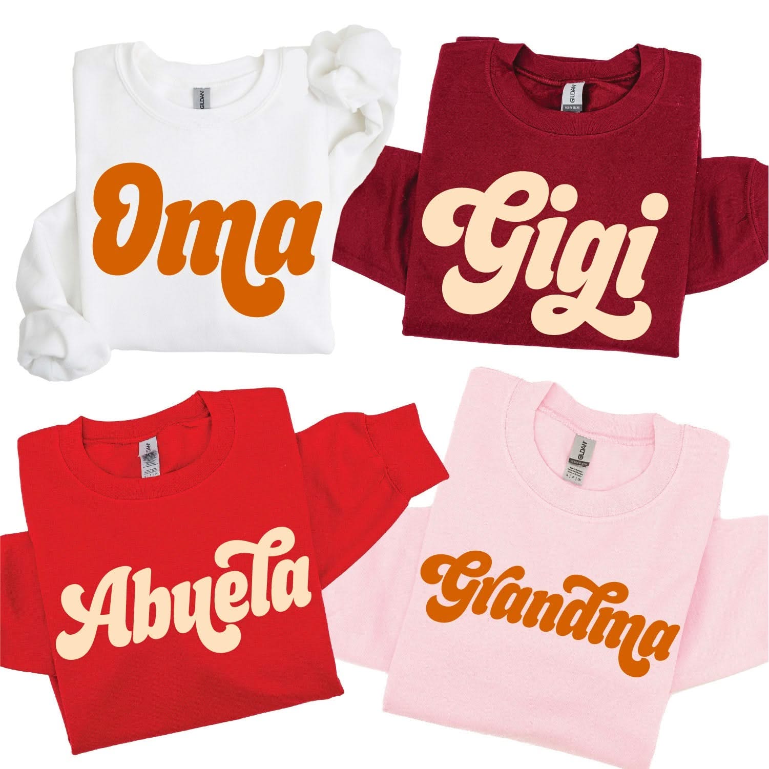 Retro Names (Choose Your Name) - Basic Fleece Little Mama Shirt Shop LLC