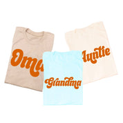 Retro Names (Choose Your Name) - Unisex Tee Little Mama Shirt Shop