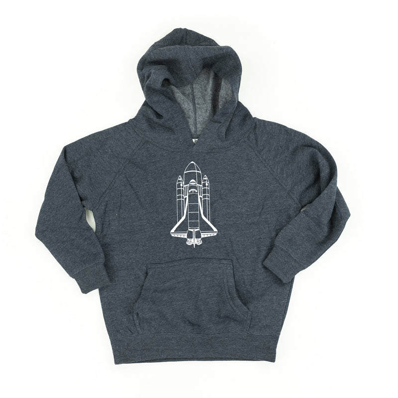 ROCKET SHIP - Minimalist Design - Child Hoodie