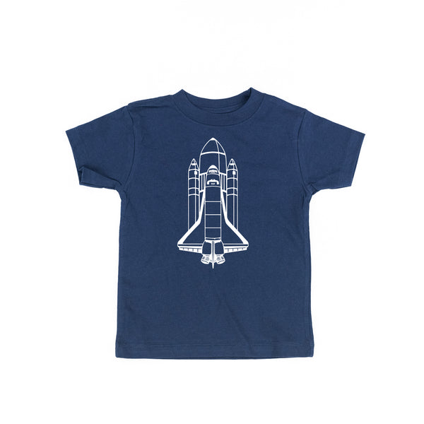 ROCKET SHIP - Minimalist Design - Short Sleeve Child Shirt