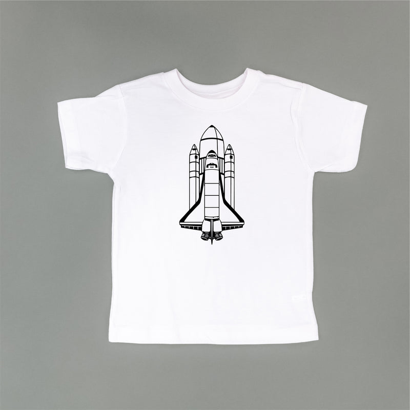 ROCKET SHIP - Minimalist Design - Short Sleeve Child Shirt