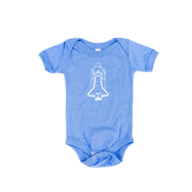 ROCKET SHIP - Minimalist Design - Short Sleeve Child Shirt