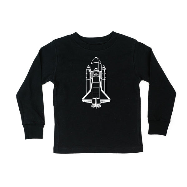 ROCKET SHIP - Minimalist Design - Long Sleeve Child Shirt
