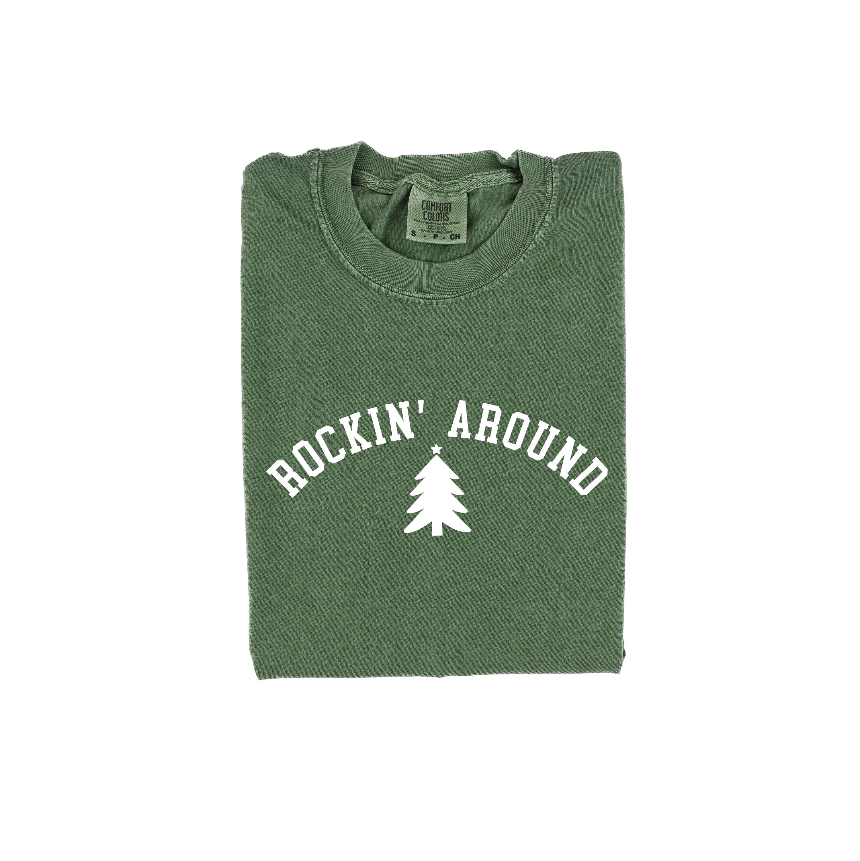 Rockin' Around - Comfort Colors Tee Little Mama Shirt Shop