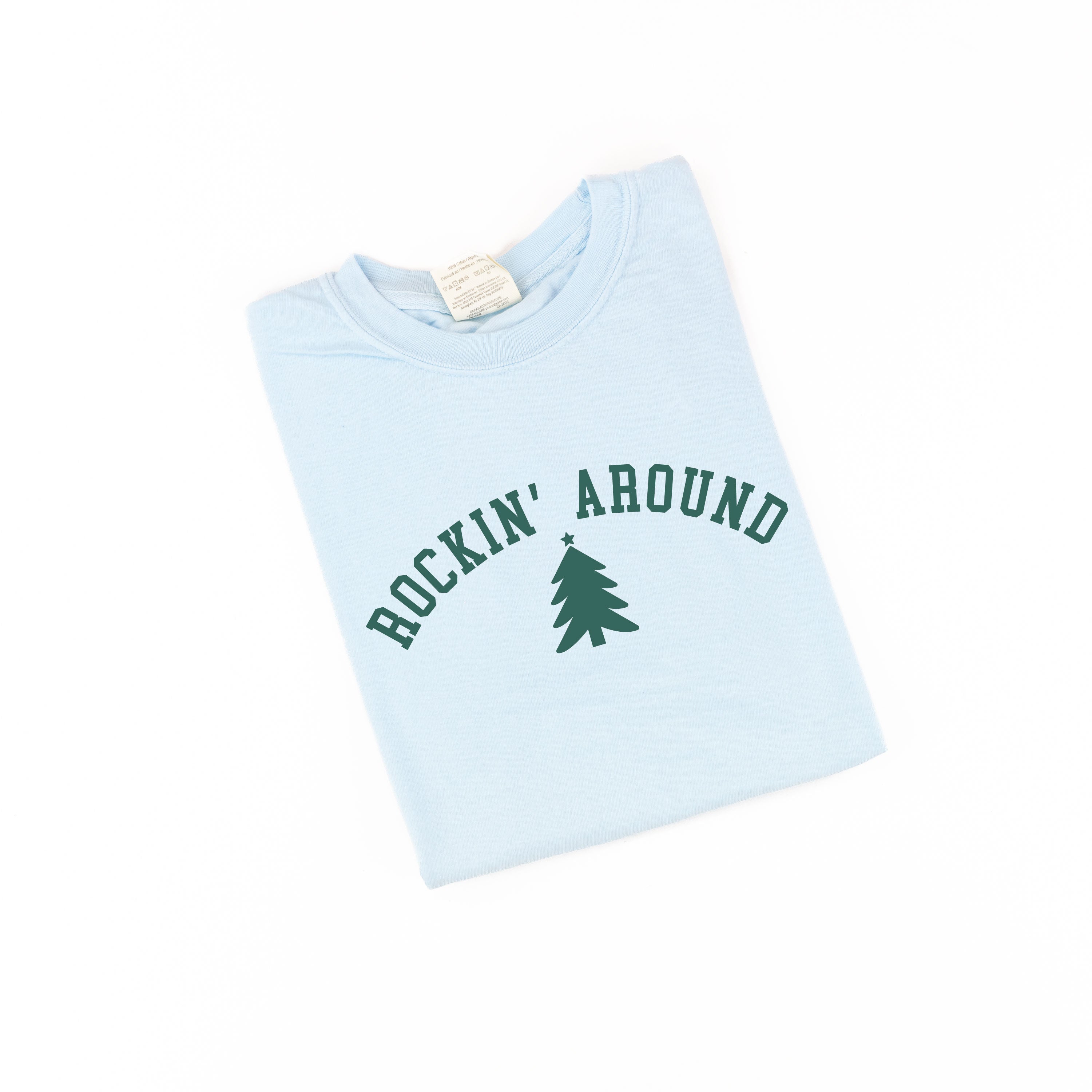 Rockin' Around - Comfort Colors Tee Little Mama Shirt Shop