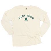 Rockin' Around - LONG SLEEVE Comfort Colors Tee Little Mama Shirt Shop