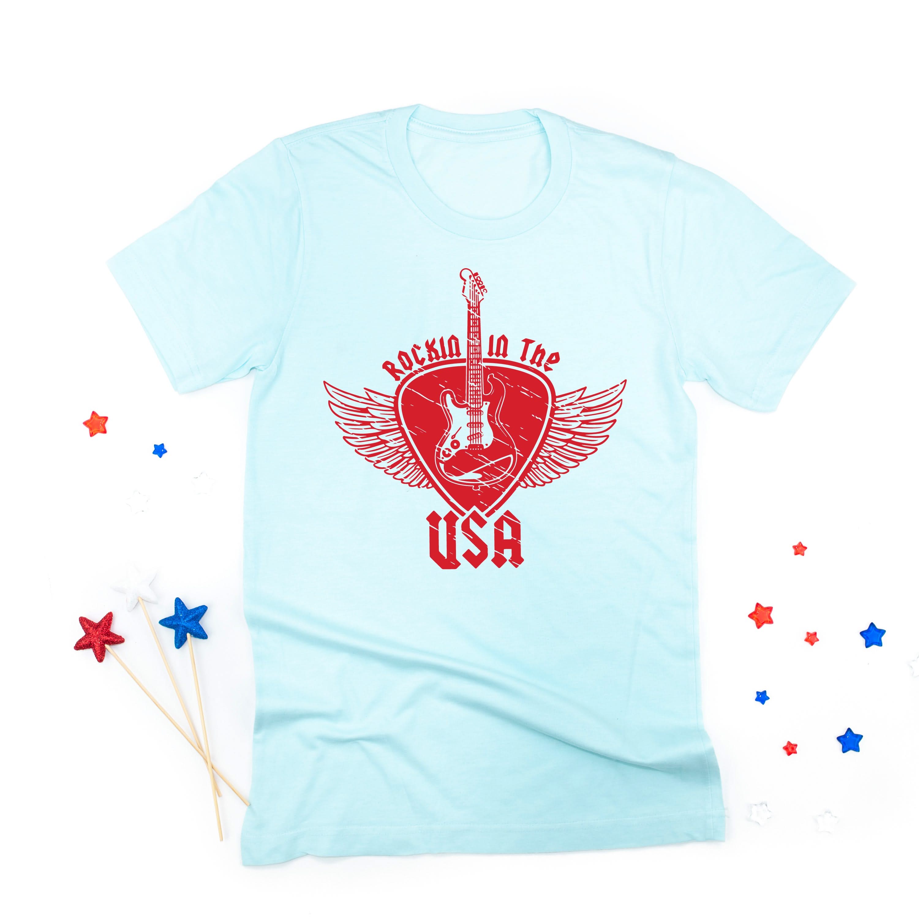 Rockin In The USA - Unisex Tee