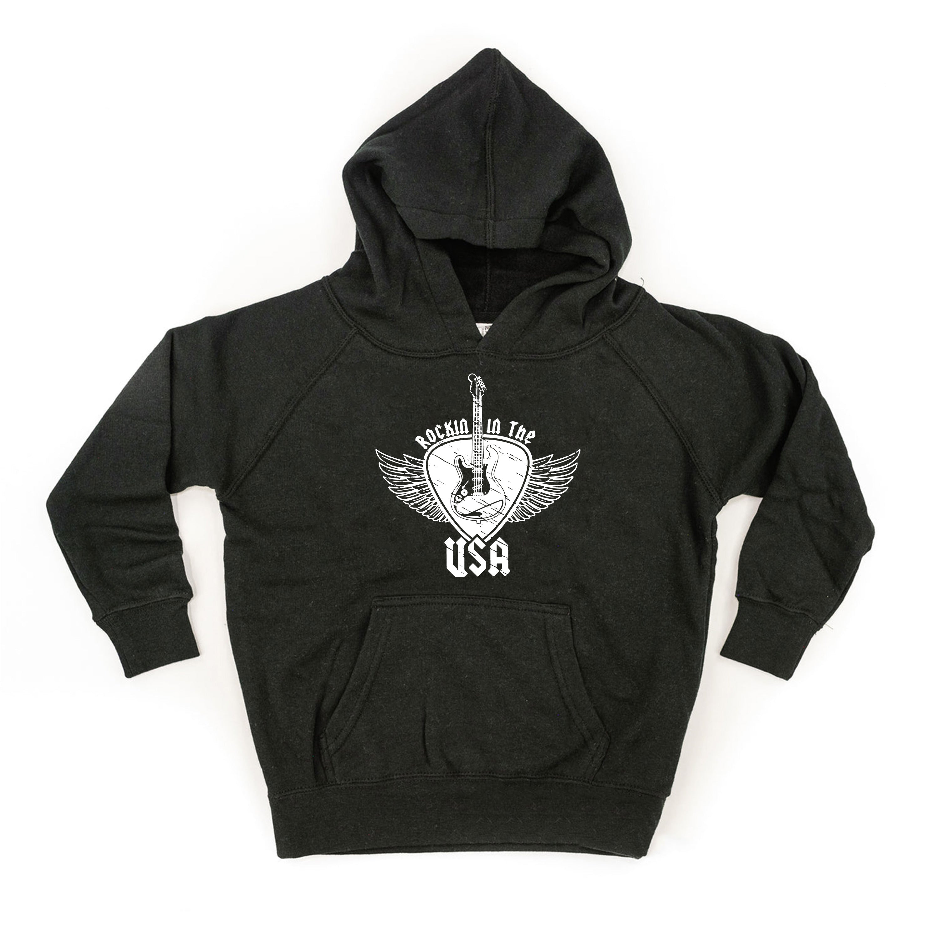 Rockin In The USA - Child HOODIE Little Mama Shirt Shop LLC