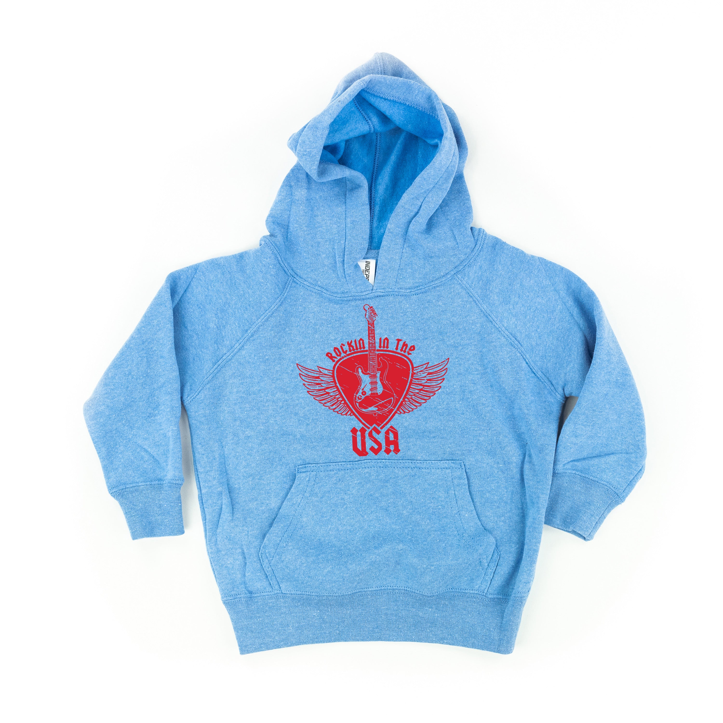 Rockin In The USA - Child HOODIE Little Mama Shirt Shop LLC
