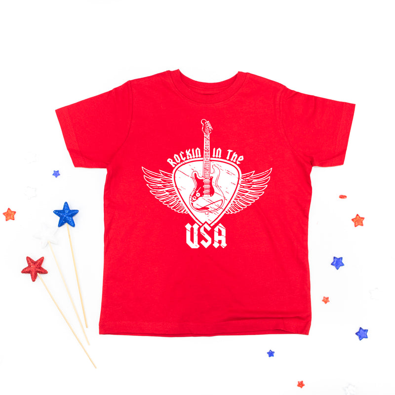 ROCKIN IN THE USA - Short Sleeve Child Shirt