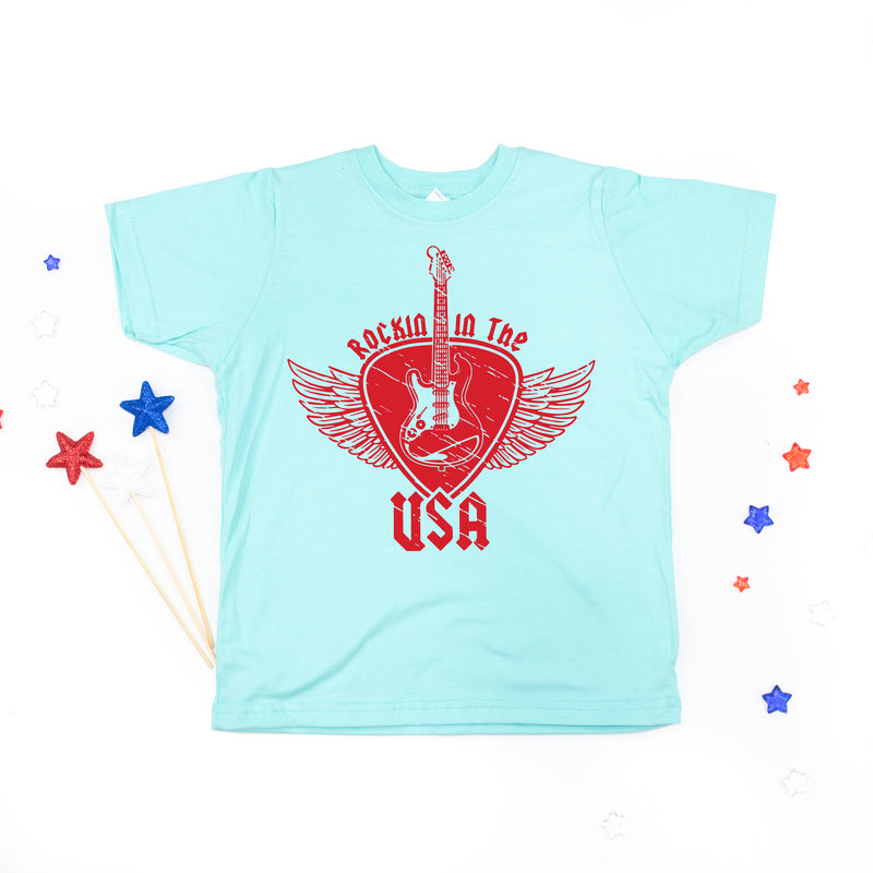ROCKIN IN THE USA - Short Sleeve Child Shirt