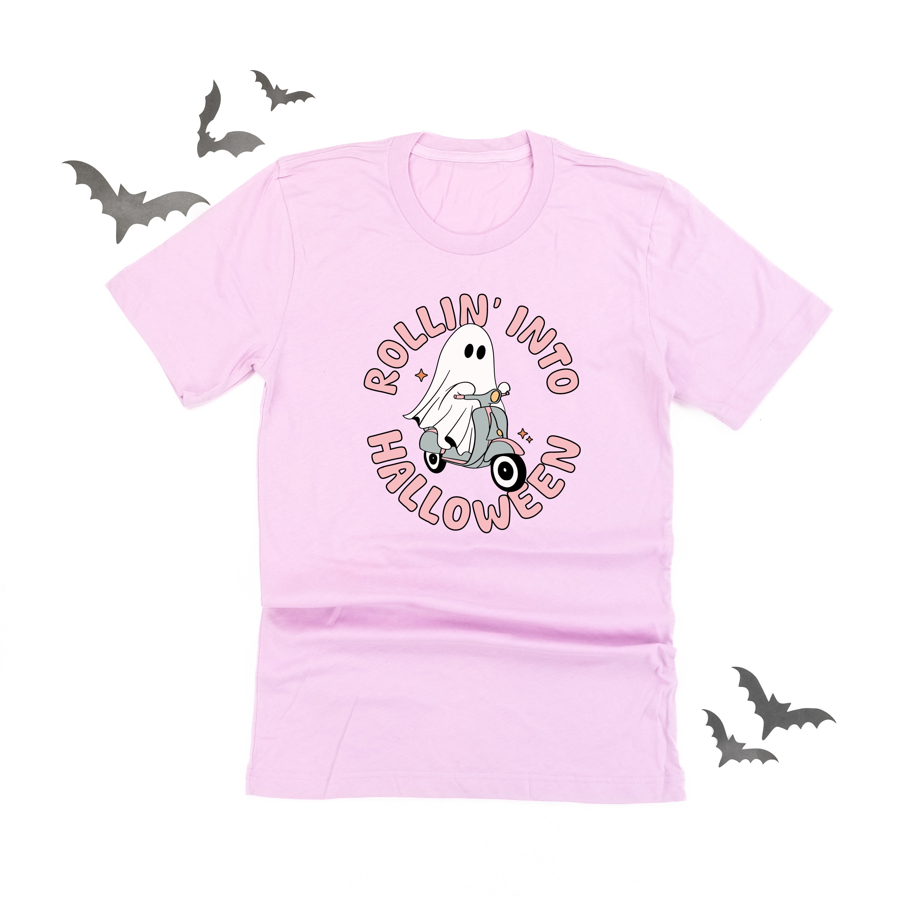 Rollin' Into Halloween - Unisex Tee Little Mama Shirt Shop