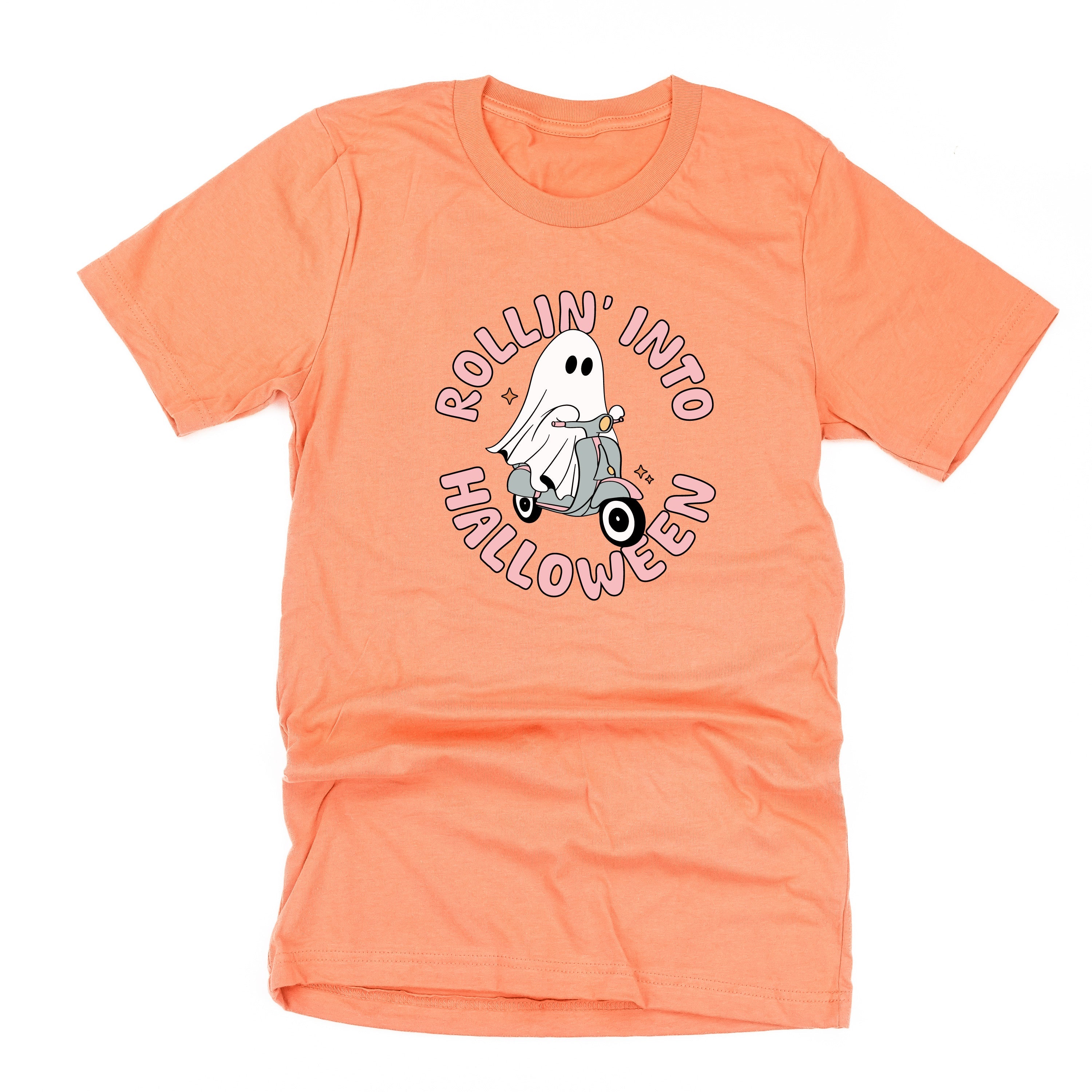 Rollin' Into Halloween - Unisex Tee Little Mama Shirt Shop