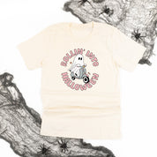 Rollin' Into Halloween - Unisex Tee Little Mama Shirt Shop