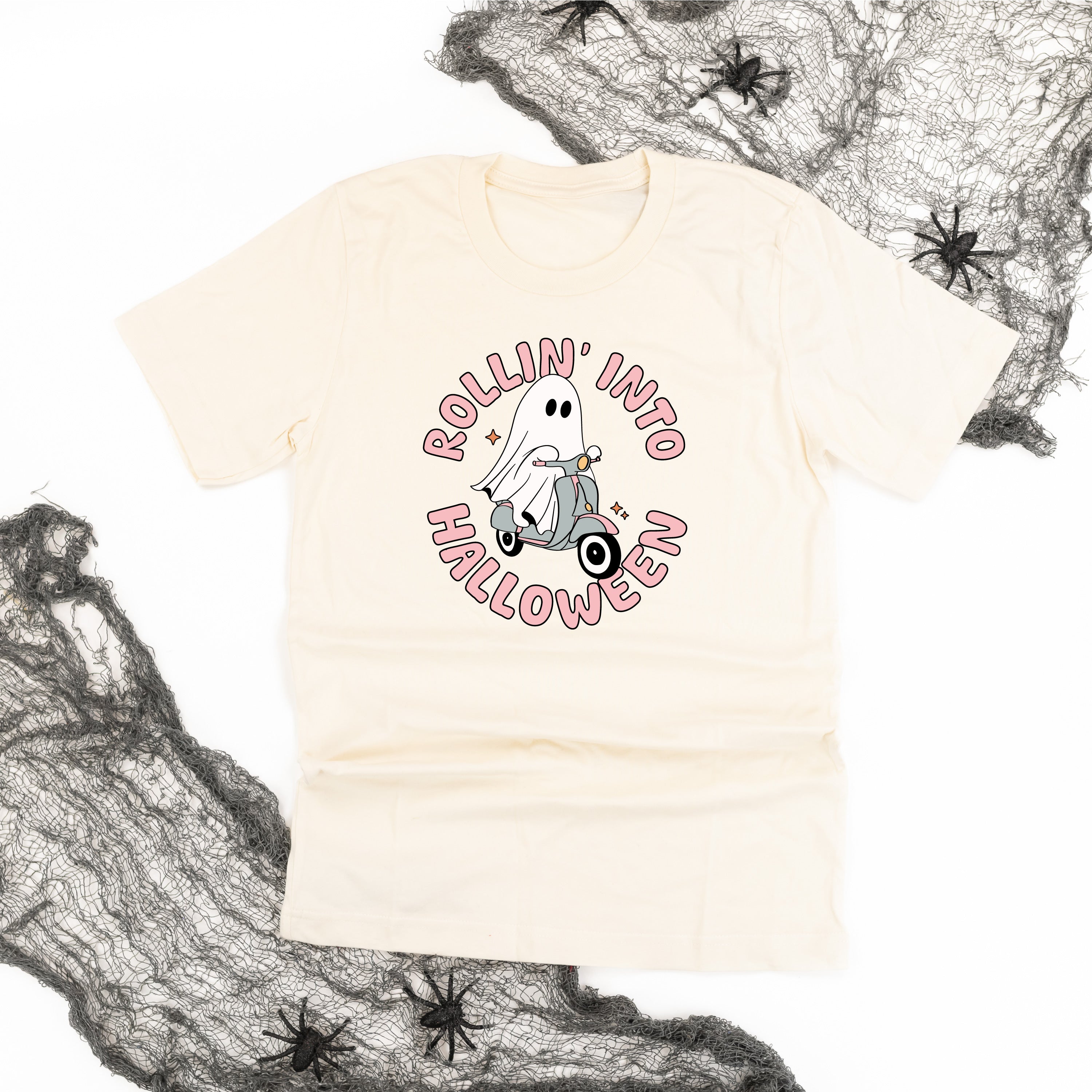 Rollin' Into Halloween - Unisex Tee Little Mama Shirt Shop