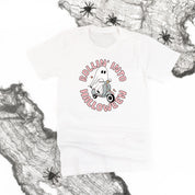 Rollin' Into Halloween - Unisex Tee Little Mama Shirt Shop
