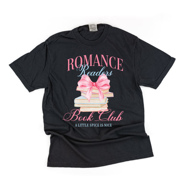 Romance Readers Book Club (Girl's Girl Version) - SHORT SLEEVE COMFORT COLORS TEE
