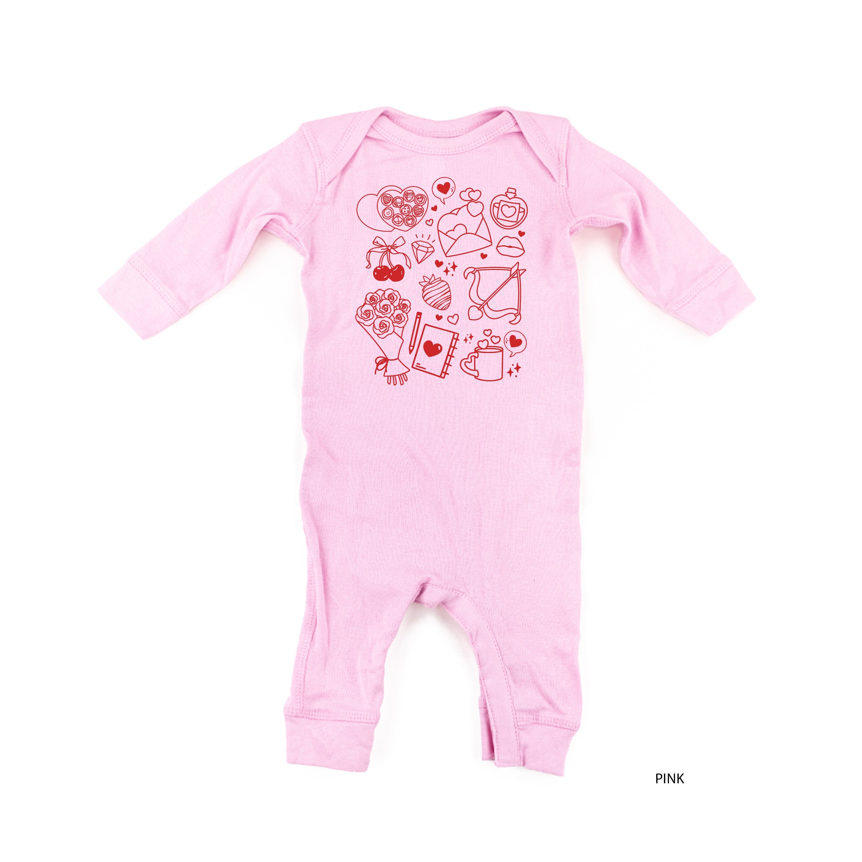 Romantic Collage - Baby Sleeper Little Mama Shirt Shop