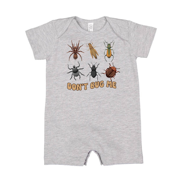 Don't Bug Me - Short Sleeve / Shorts - One Piece Baby Romper